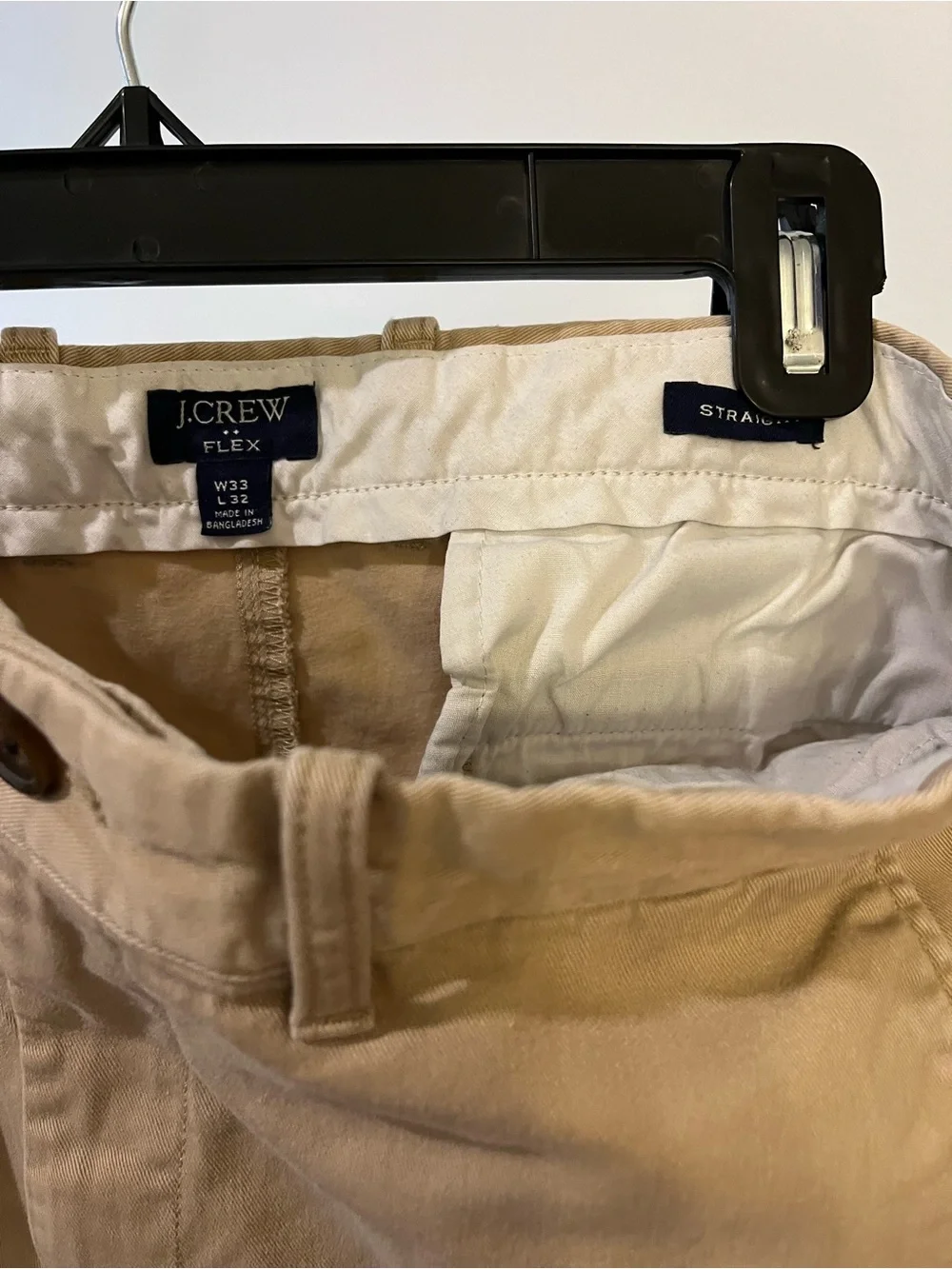 J. Crew Men's Khaki Chinos - Light Beige